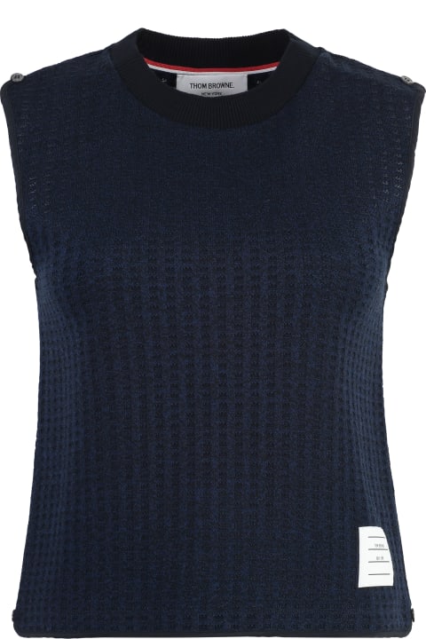 ウィメンズ Thom Browneのコート＆ジャケット Thom Browne Cotton Tank Top