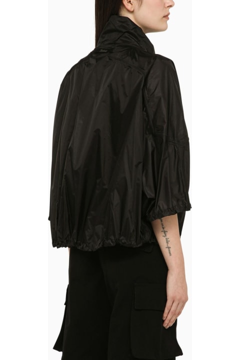 Herno Coats & Jackets for Women Herno Black Waterproof Jacket With Zip
