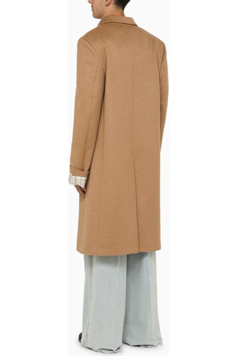 Gucci Coats & Jackets for Men Gucci Single-breasted Camel Coat