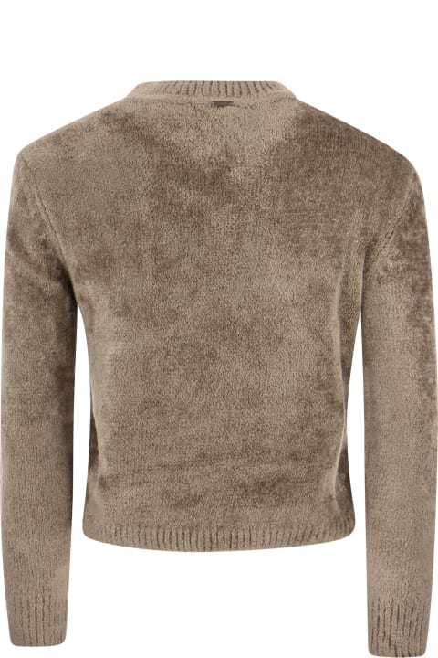 Herno Sweaters for Women Herno Resort Pullover In Chenille Knit