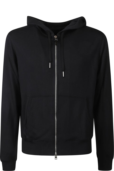 Tom Ford Fleeces & Tracksuits for Men Tom Ford Laced Zipped Hoodie