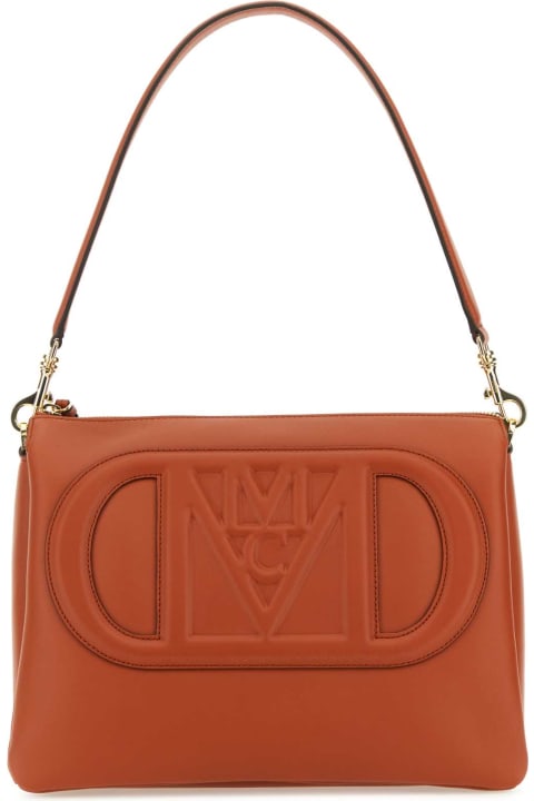 MCM Totes for Women MCM Brick Leather Mode Travia Medium Shoulder Bag