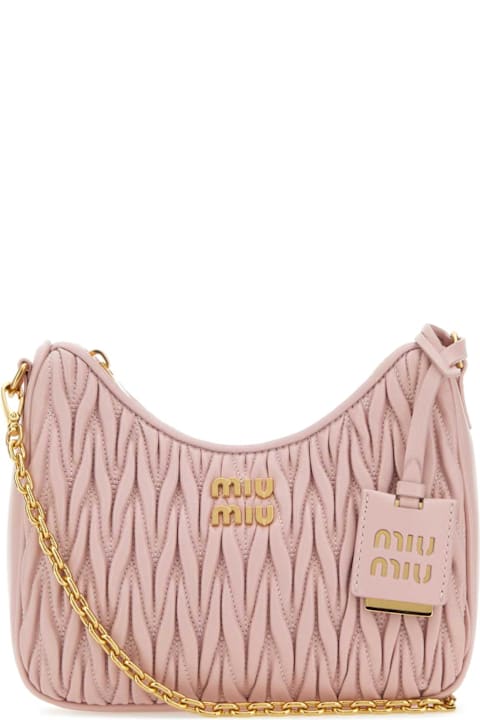 Bags for Women Miu Miu Pink Leather Handbag