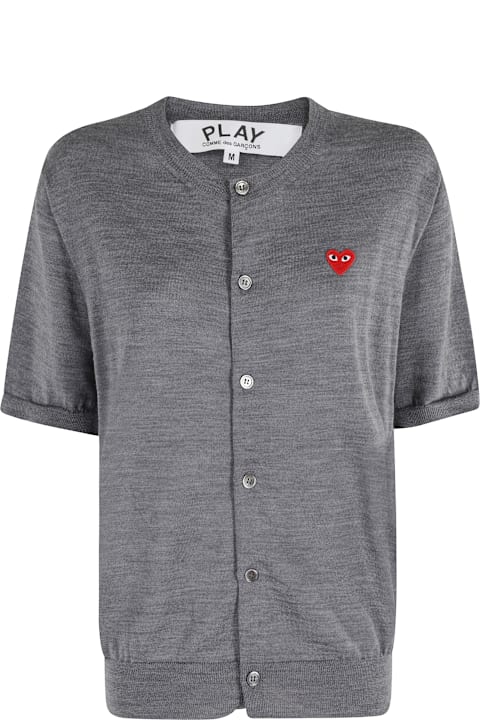 Comme des Garçons Play for Kids Comme des Garçons Play Round Neck Red Emblem