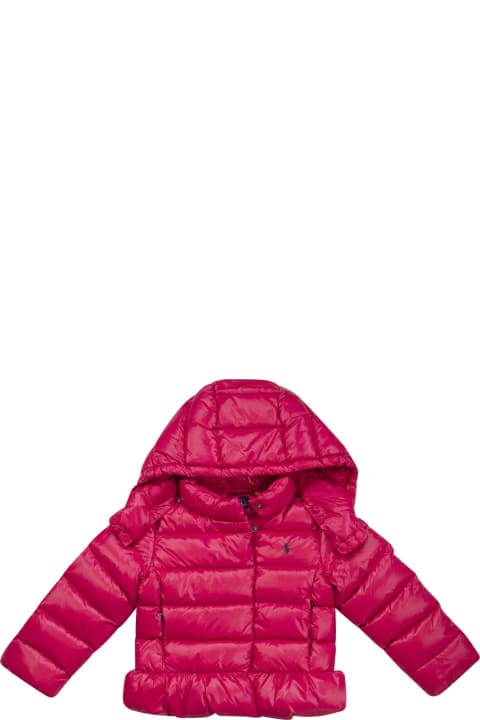 Polo Ralph Lauren Coats & Jackets for Girls Polo Ralph Lauren Hooded Down Jacket