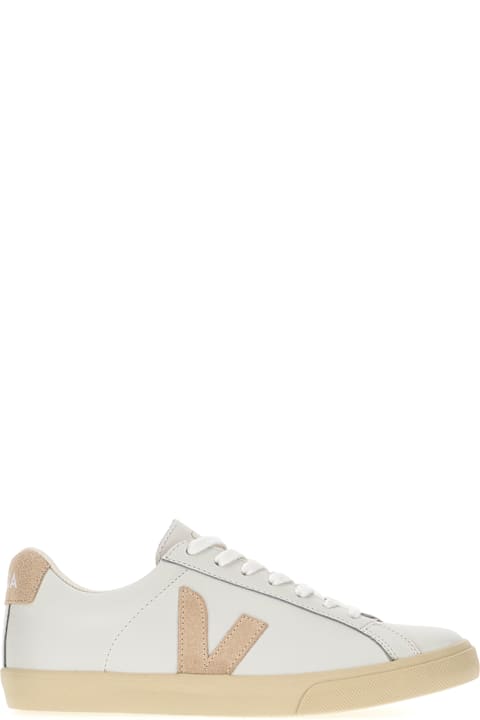 Veja Sneakers for Women Veja White Leather Esplar Sneakers