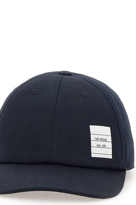メンズ Thom Browneの帽子 Thom Browne 'classic' Cotton Hat