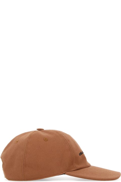 ウィメンズ Stella McCartneyの帽子 Stella McCartney Caramel Cotton Blend Baseball Cap