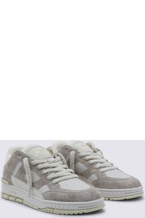Homeware Axel Arigato Off White And Taupe Leather Sneakers