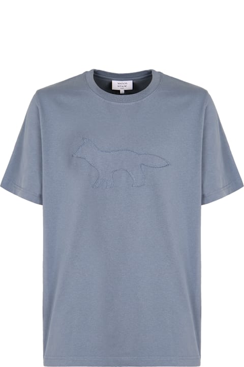 Maison Kitsuné for Kids Maison Kitsuné Cotton Crew-neck T-shirt