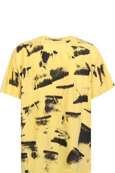 Mauna Kea Topwear for Men Mauna Kea Yellow Cotton T-shirt