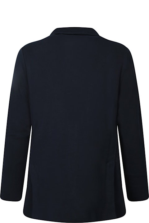 Lardini Sweaters for Men Lardini Blue Cotton Cardigan Jacket