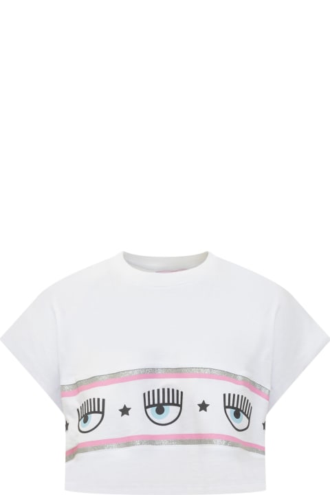Chiara Ferragni Topwear for Women Chiara Ferragni T-shirt With Maxi Logo