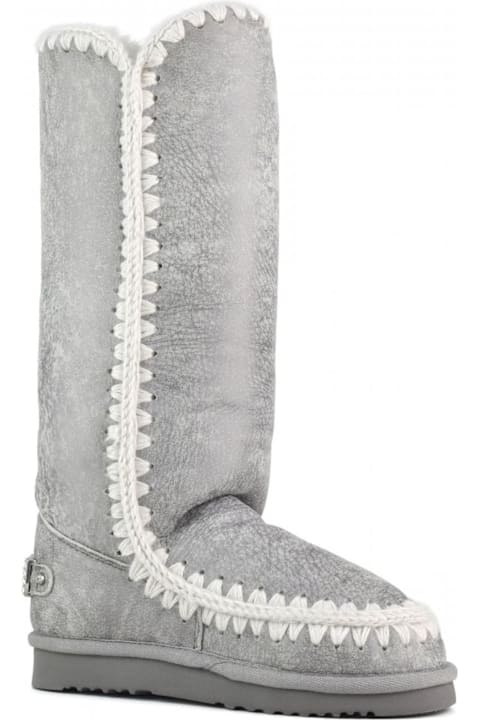 Homeware Mou Silky Silver Sheepskin Eskimo 40