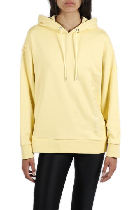 Fleeces & Tracksuits for Women Moncler Drawstring Long-sleeved Hoodie
