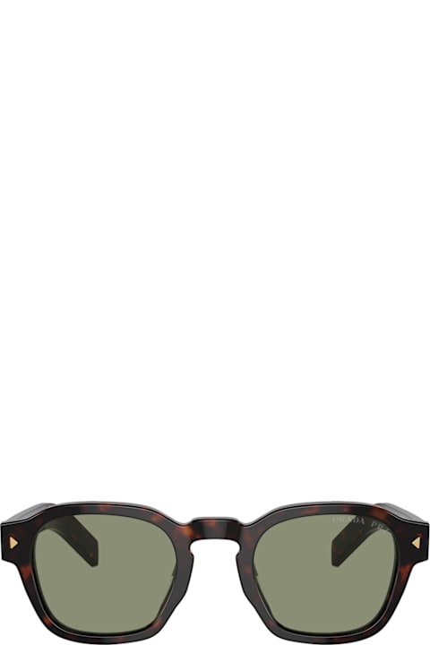 Prada Eyewear نظارات لـ القسم الرجالي Prada Eyewear Prada Pra16s 17n20g Tartarugto Polarizzato Sunglasses