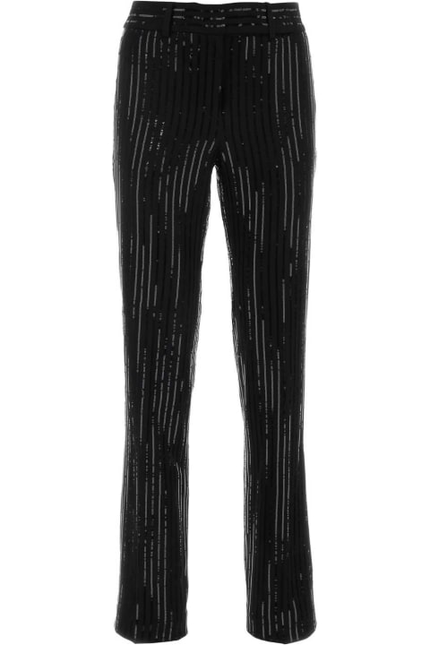 Michael Kors Pants & Shorts for Women Michael Kors Black Triacetate Blend Pant