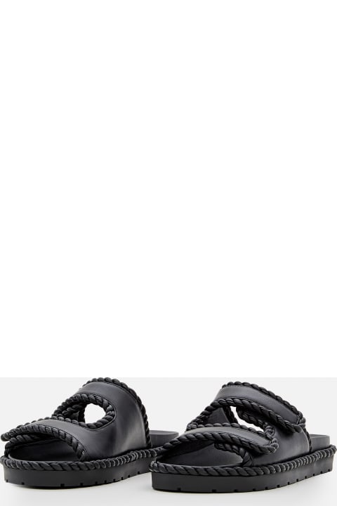 Shoes for Women Bottega Veneta Jack Flat Nappa Sandal