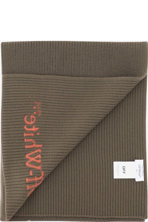 Off-White for Men Off-White Wool And Cashmere Scarf