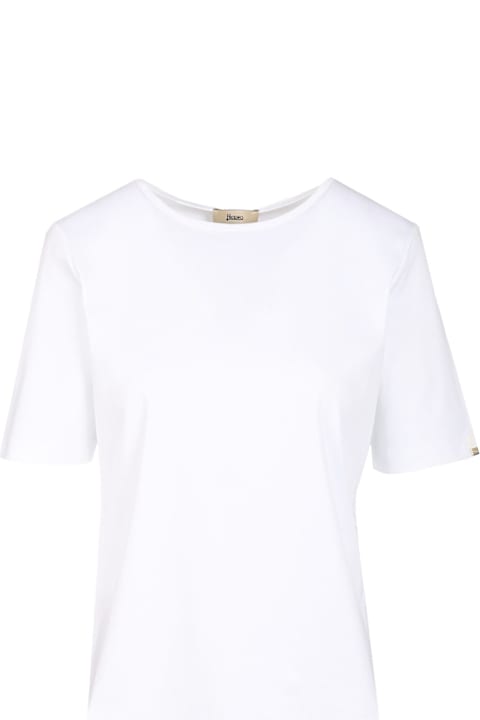 Herno Women Herno T-shirt With Side Button