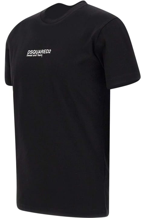 Dsquared2 Topwear for Men Dsquared2 Logo Printed Short-sleeved T-shirt