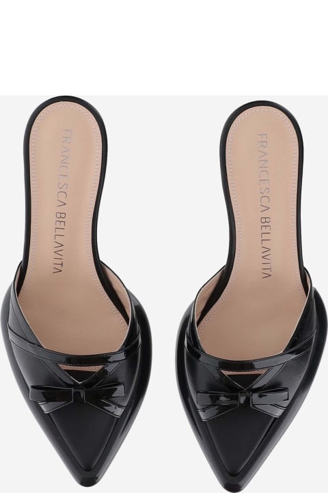 Francesca Bellavita Shoes for Women Francesca Bellavita Exstasy Leather Mules