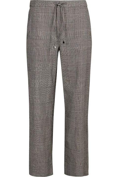 Homeware 
S Max Mara Prince-of-wales Checked Trousers