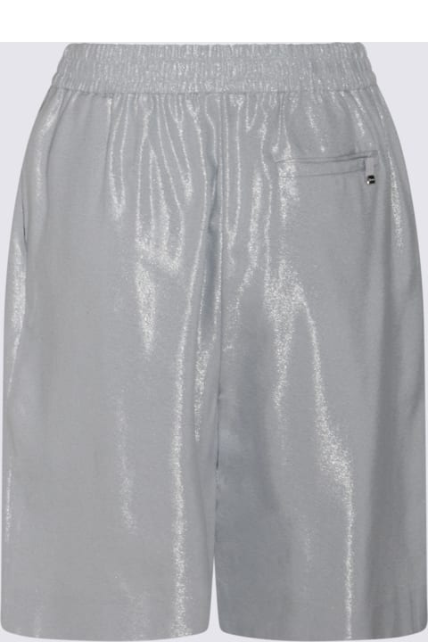 Herno Pants & Shorts for Women Herno Grey Viscose Shorts