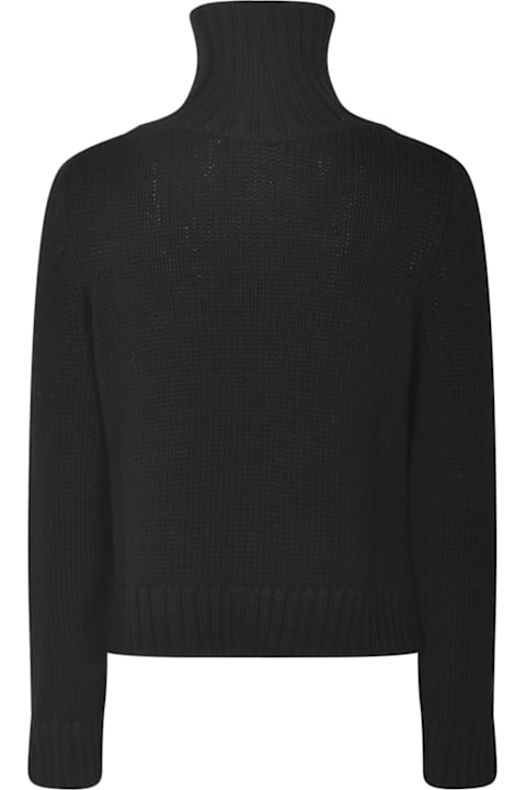 Base Sweaters for Women Base High Turtleneck Cropped Knit Pullover