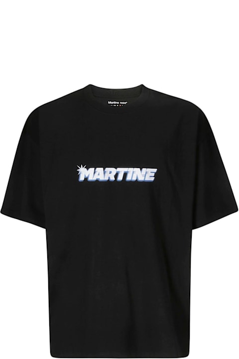 Martine Rose for Men Martine Rose Logo Printed Crewneck T-shirt