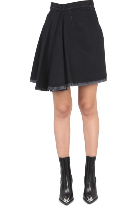 Homeware Alexander McQueen Asymmetrical Mini Skirt