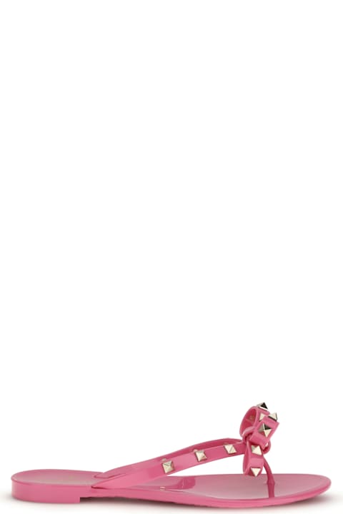 Valentino Garavani Pm Thong Rockstud Sandal