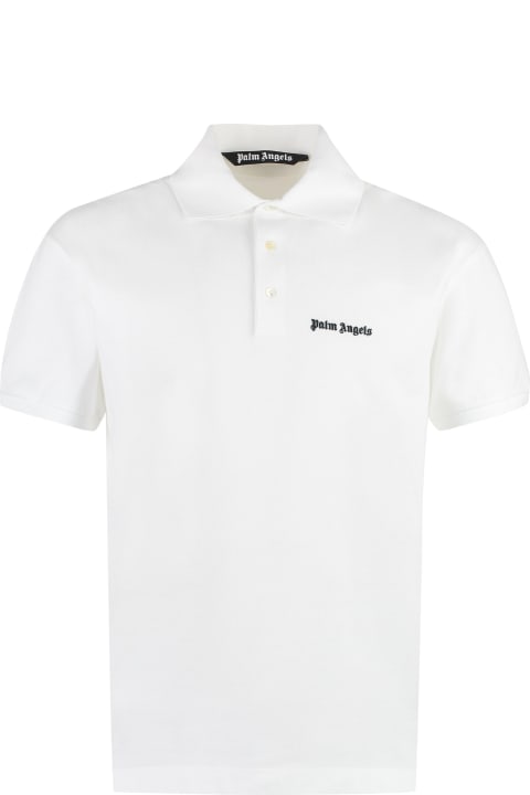 Homeware Palm Angels Cotton-piquè Polo Shirt