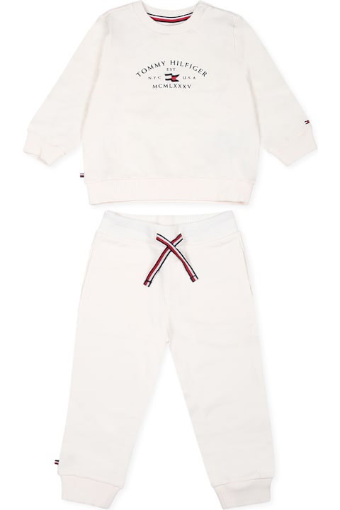 Tommy Hilfiger for Kids Tommy Hilfiger Ivory Suit For Baby Boy