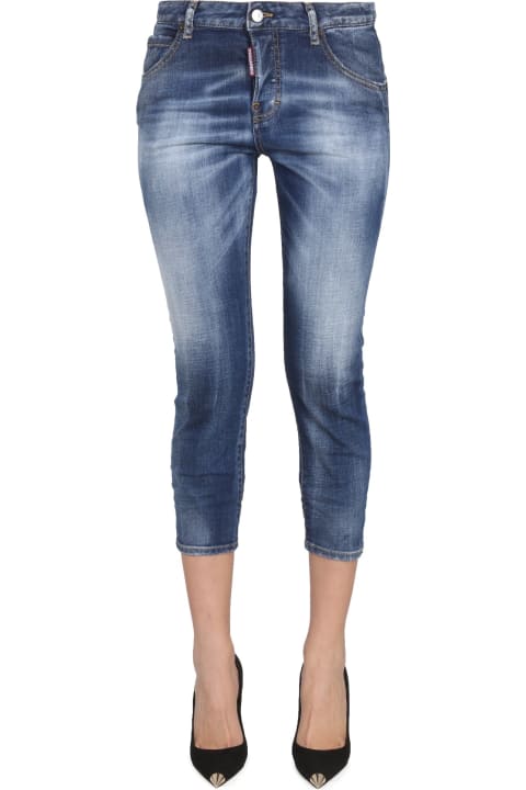 Jeans for Women Dsquared2 Cool Girl Cropped Jeans