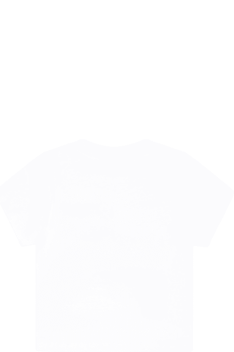 ベビーボーイズ MarniのTシャツ＆ポロシャツ Marni White T-shirt For Baby Girl With Logo