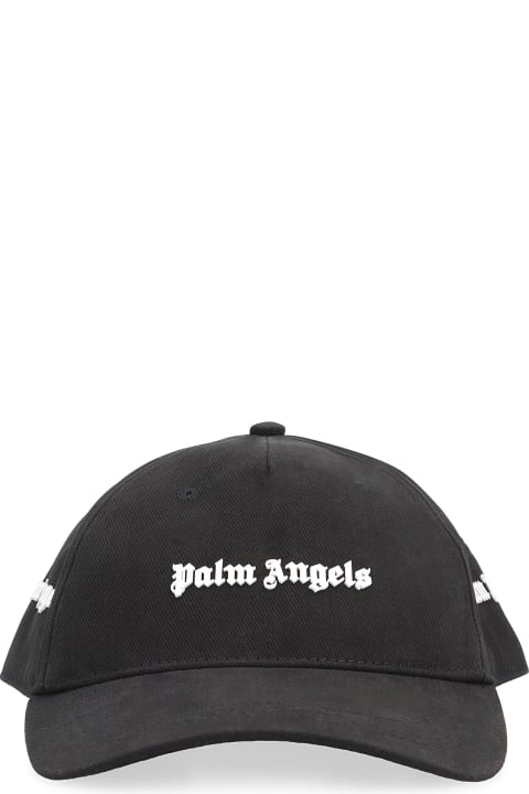 Palm Angels Hats for Men Palm Angels Logo Baseball Cap