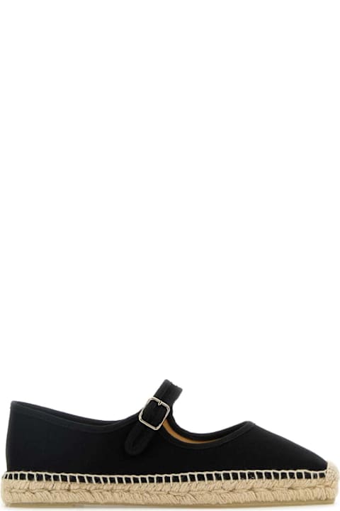 Homeware Castañer Black Canvas Espadrilles