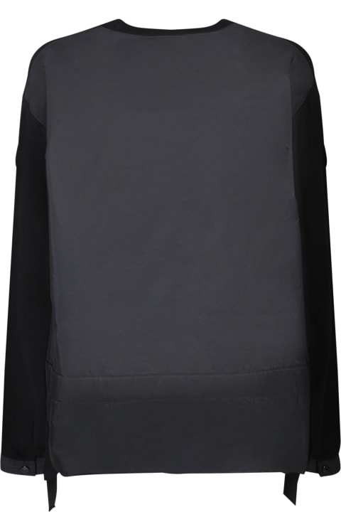 Moncler Clothing for Women Moncler Roundneck Black Pullover
