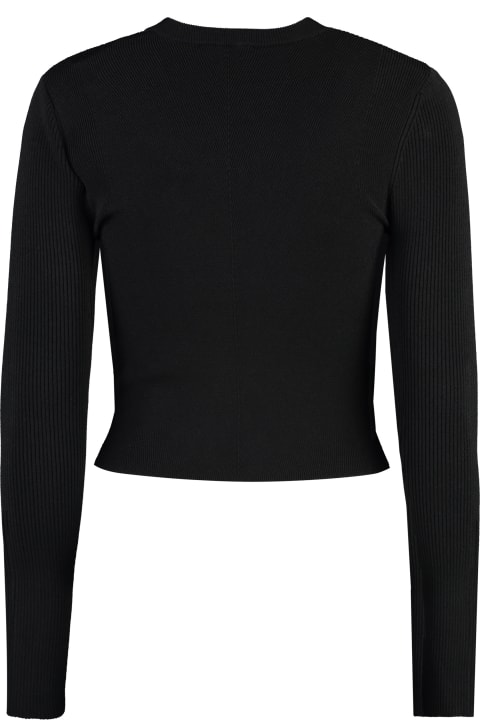 Diesel Sweaters for Women Diesel Logo Print Long Sleeve Top