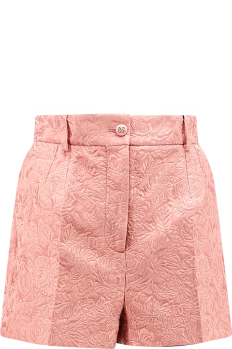 Dolce & Gabbana Pants & Shorts for Women Dolce & Gabbana Cotton And Silk Blend Shorts
