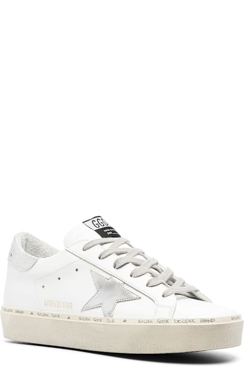 Golden Goose Hi Star Leather Sneakers