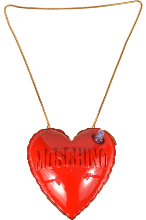 ウィメンズ新着アイテム Moschino Inflatable Heart Shoulder Bag