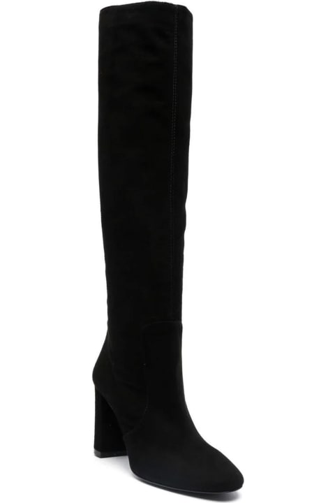 Via Roma 15 Boots for Women Via Roma 15 Black Suede Boots