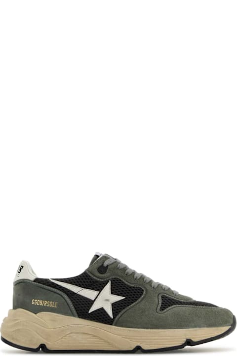 Golden Goose Sneakers Sale for Men Golden Goose Multicolor Suede And Mesh Running Sneakers