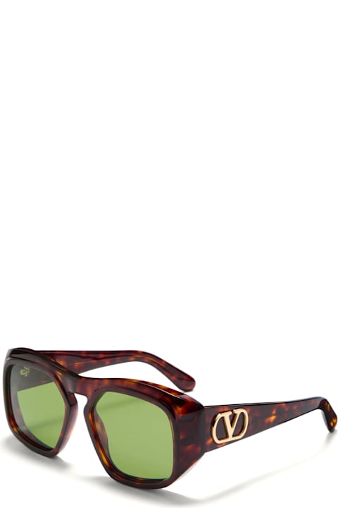 Valentino Eyewear for Kids Valentino Eyewear Vls-179b - Dark Tortoise Sunglasses