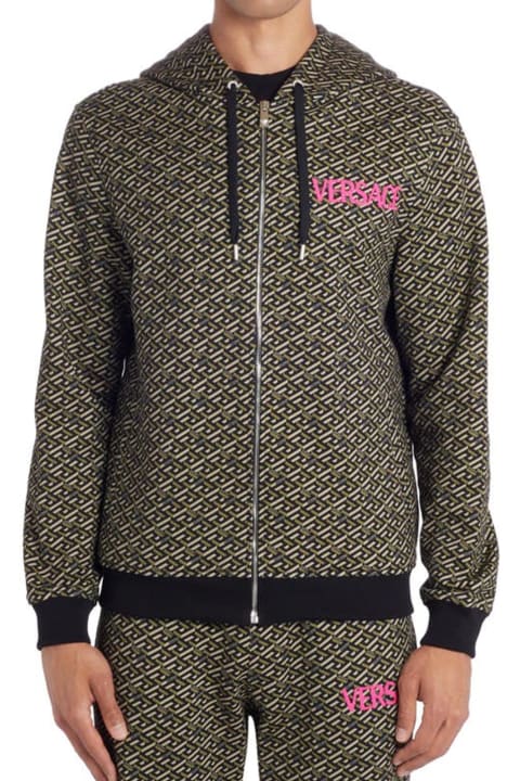 Versace for Men Versace Hooded Zipped Sweatshirt