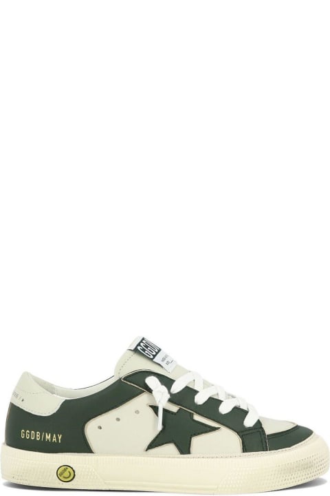 Shoes for Girls Golden Goose Star Patch Lace-up Sneakers