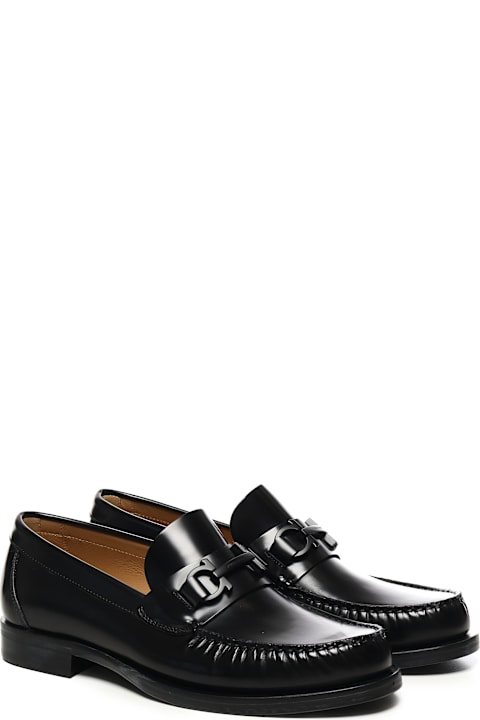 Ferragamo Shoes for Men Ferragamo Gancini Ornament Loafers