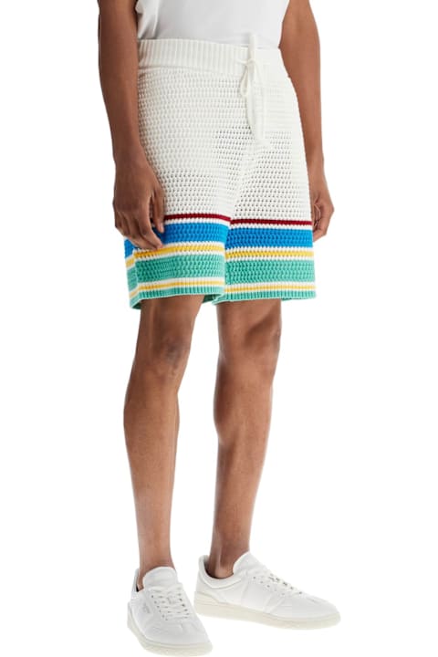 Casablanca for Men Casablanca Crocheted Bermuda Shorts